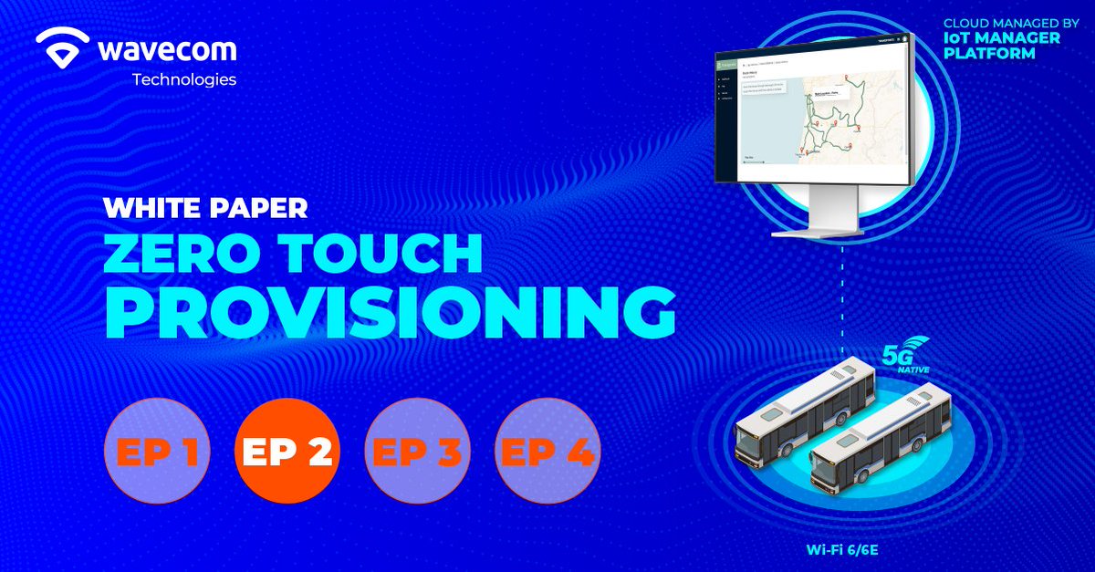 WavecomTech's tweet image. Goodbye to manual configuration with Zero-Touch Provisioning (ZTP)! 👋

#ZTP automates network device deployment for Connected Buses, reduces costs, enables remote updates, boosts efficiency and eliminates human errors.

Learn more👉 bit.ly/4hGXZDO

#WavecomTechnologies