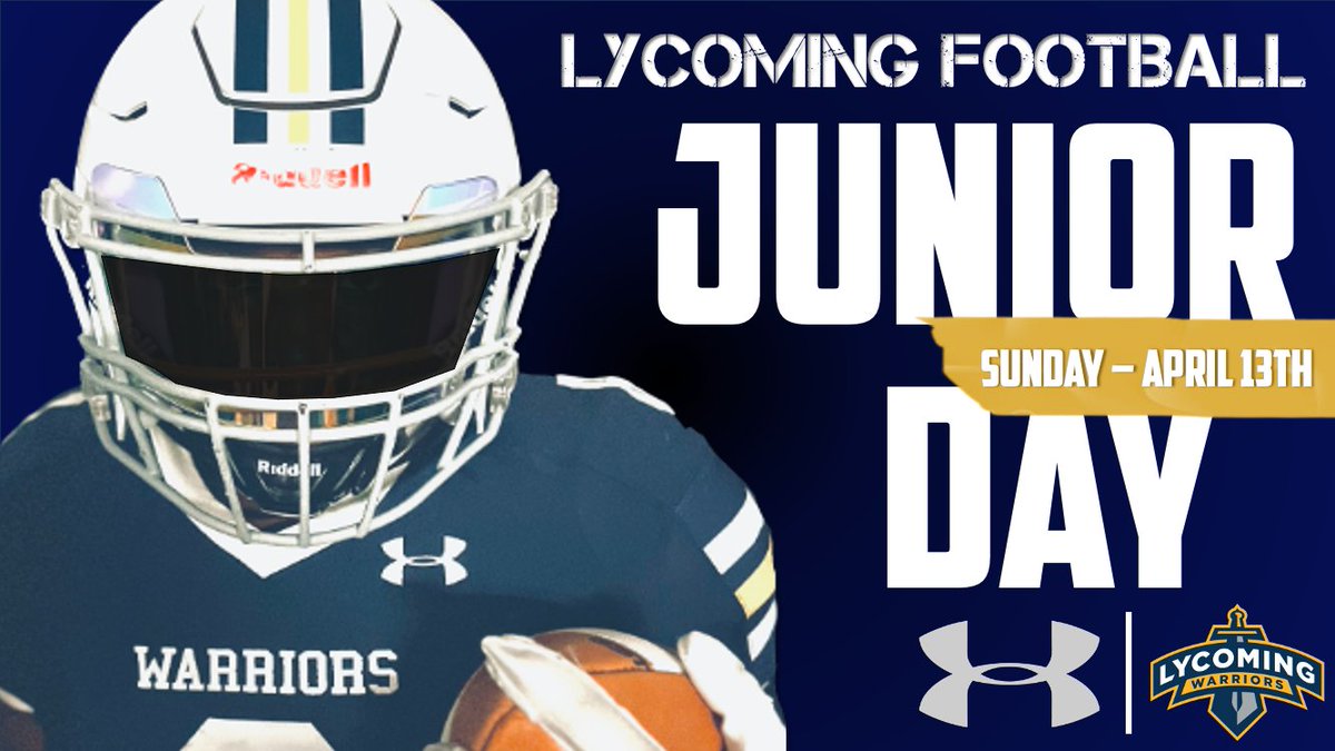 Come watch the Warriors during our Spring Practice at our 2025 Junior Day! Great opportunity to also tour campus and meet the players and coaches!  

Follow this link to register: forms.gle/7WFwsE8Z1VBjbZ…

See you on Sunday April 13th!