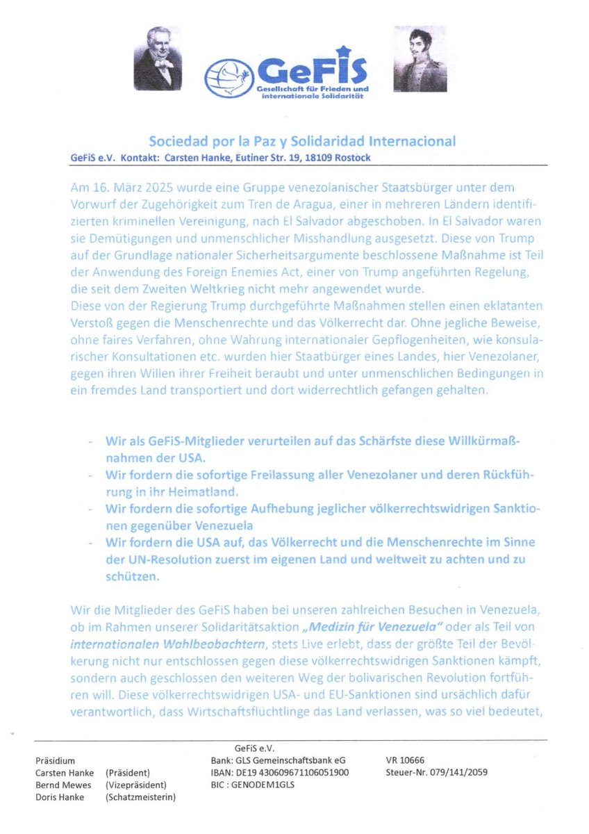 Embajada de Venezuela en Alemania tweet media