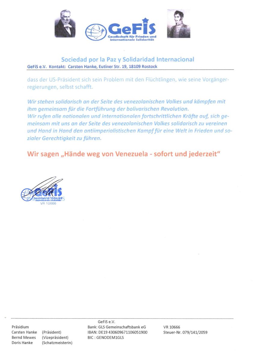 Embajada de Venezuela en Alemania tweet media