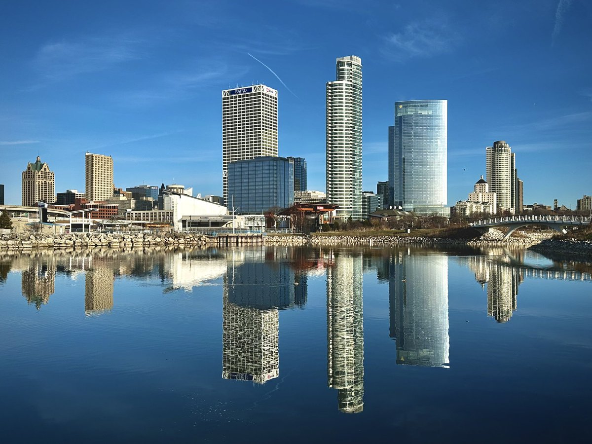 Beautiful day in Milwaukee