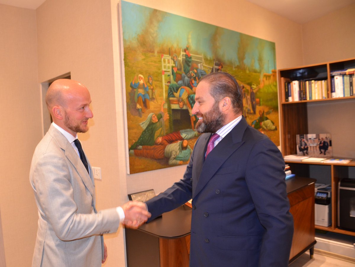 Daban Shadala (@dshadala) on Twitter photo Had a productive first meeting with Dutch Consul General, Adriaan IJsselstein <a href="/nlinkri/">Netherlands in Kurdistan Region</a>, discussing ways to strengthen economic ties. We explored opportunities to expand trade, foster investment, and deepen cooperation between the Netherlands and the Kurdistan Region. Had a productive first meeting with Dutch Consul General, Adriaan IJsselstein <a href="/nlinkri/">Netherlands in Kurdistan Region</a>, discussing ways to strengthen economic ties. We explored opportunities to expand trade, foster investment, and deepen cooperation between the Netherlands and the Kurdistan Region.