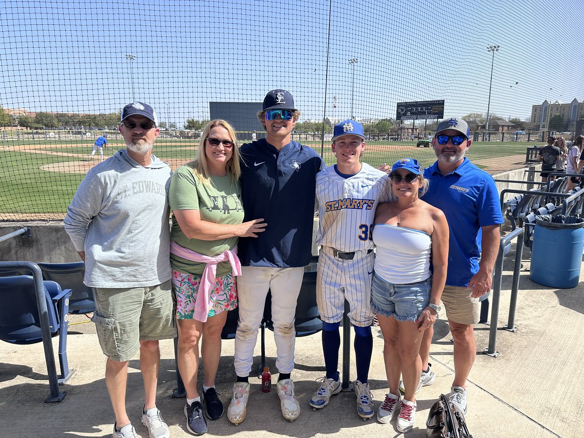 Brian Daigre (@daigrebrian) on Twitter photo <a href="/SACSTomball/">StAnneCatholicSchool</a> middle school & <a href="/clhstxathletics/">Crusader Athletics</a> High School Teammates ⚾️
<a href="/EoghanRCollins/">Eoghan Collins</a> (St. Edward’s University)
<a href="/daigre_jaxon/">Jaxon Daigre</a> (St. Mary’s University)
Enjoyed sharing the “Battle of the Saints” weekend with life long friends! <a href="/CollinsGuinness/">Guinness Collins</a> <a href="/PaulineDaigre/">Pauline Daigre</a> <a href="/SACSTomball/">StAnneCatholicSchool</a> middle school & <a href="/clhstxathletics/">Crusader Athletics</a> High School Teammates ⚾️
<a href="/EoghanRCollins/">Eoghan Collins</a> (St. Edward’s University)
<a href="/daigre_jaxon/">Jaxon Daigre</a> (St. Mary’s University)
Enjoyed sharing the “Battle of the Saints” weekend with life long friends! <a href="/CollinsGuinness/">Guinness Collins</a> <a href="/PaulineDaigre/">Pauline Daigre</a>