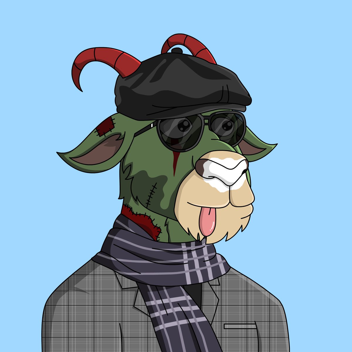 Goatz Club NFT tweet media