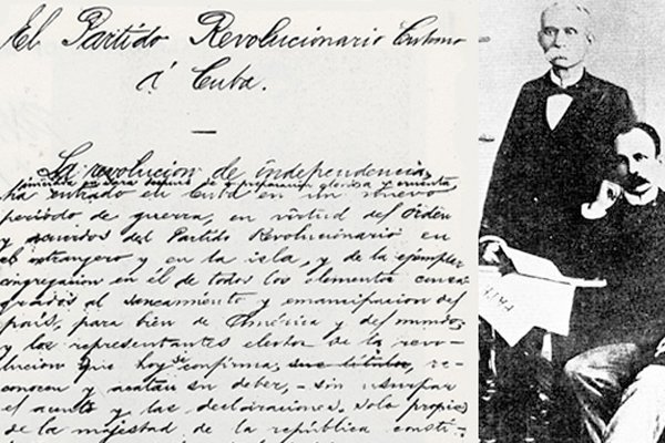 El Manifiesto de Montecristi firmado por Martí y Gómez es legado eterno de la Patria. Muchos de sus conceptos mantienen plena vigencia para los tiempos actuales y futuros de #Cuba. #CubaViveEnSuHistoria #SantiagoDeCuba.