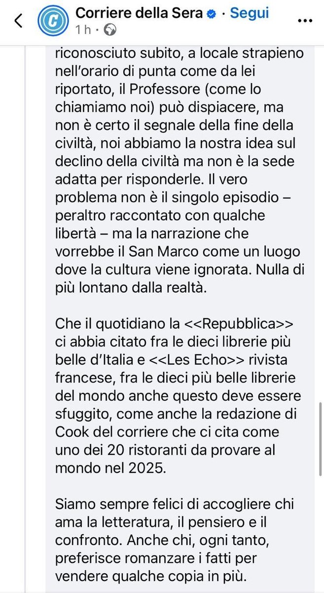 gditom's tweet photo. L'Antico Caffè San Marco di Trieste ha appena spernacchiato pubblicamente Cazzullo. https://t.co/6RYTNASK9W