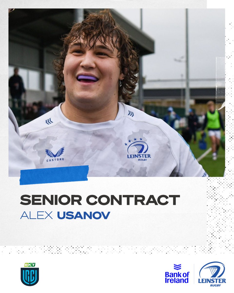 🔵 Academy prop Alex Usanov has signed his first senior contract!

Congrats, Alex! 💪

#NeverLessThanEverything