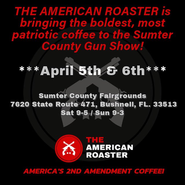 💥No weak coffee. No weak stances. See you there! 🇺🇸☕️🔥
