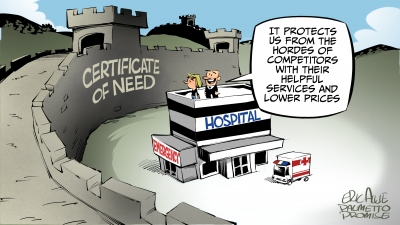jldobrinsky's tweet image. Certificate of Need laws have long been a barrier to healthcare innovation and competition. They restrict the growth of new facilities and services, ultimately driving up costs and limiting access. This is not how a free market should work. #endCON