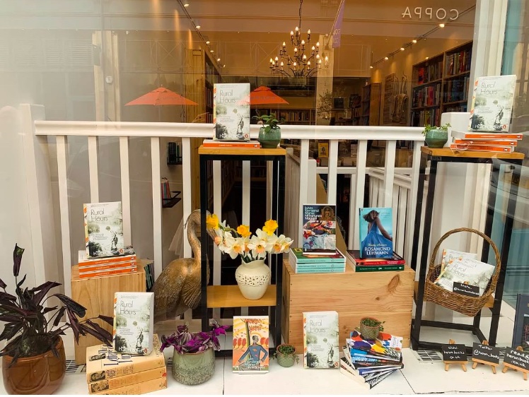 Johanna Thomas-Corr (@johannatc) on Twitter photo How gorgeous! <a href="/heron_books/">Heron Books</a> has done a wonderful window display for Rural Hours by <a href="/YoungWriterYear/">Young Writer Award</a> winner, Harriet Baker. Her paperback is out this week! How gorgeous! <a href="/heron_books/">Heron Books</a> has done a wonderful window display for Rural Hours by <a href="/YoungWriterYear/">Young Writer Award</a> winner, Harriet Baker. Her paperback is out this week!