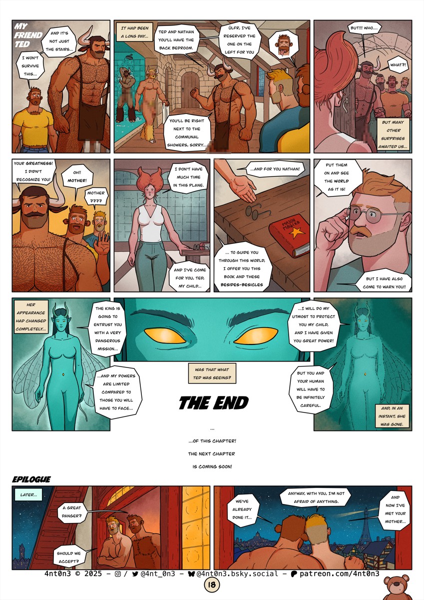 My Friend Ted, page 18 -- Your mother ??