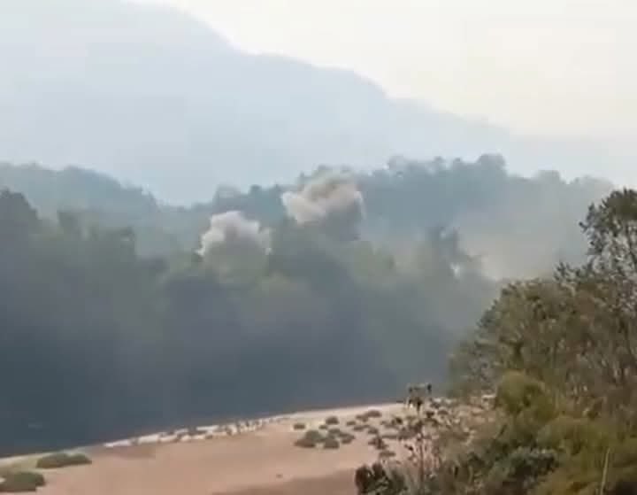 NimrodAndrew's tweet photo. #KNU captured Kler Day Outpost which is located in Hpa-an district this afternoon at approximately 4 pm local time. The SAC outpost has been in place since the 1988 uprising. https://t.co/984XsjVgFp