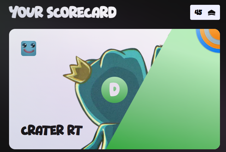 Crater RT tweet media