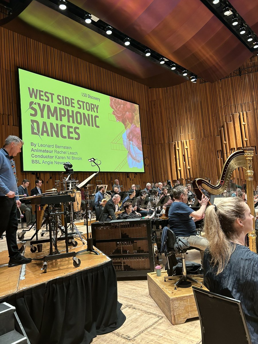 And now for something completely different… today I’m exploring Bernstein’s epic West Side Story with an audience of teenagers and, of course, <a href="/londonsymphony/">London Symphony Orchestra</a>