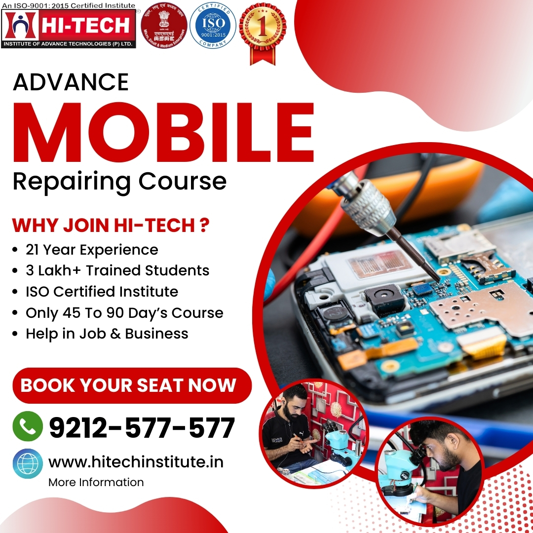Hitechinst6507's tweet image. Advance Mobile Repairing Course. Call Now- 9212577577 #mobilerepairingcourse #mobilerepairinginstitute #mobilehardwarecourse #bestmobilerepairinginstitute #mobilesoftwarecourse #mobilephonerepairingcourse #mobilephonerepairinginstitute #mobilerepairingcoursenearme #bestcourse