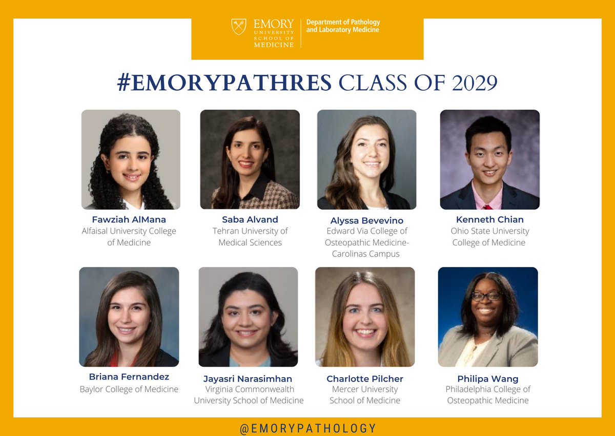 Emory University Department of Pathology tweet media