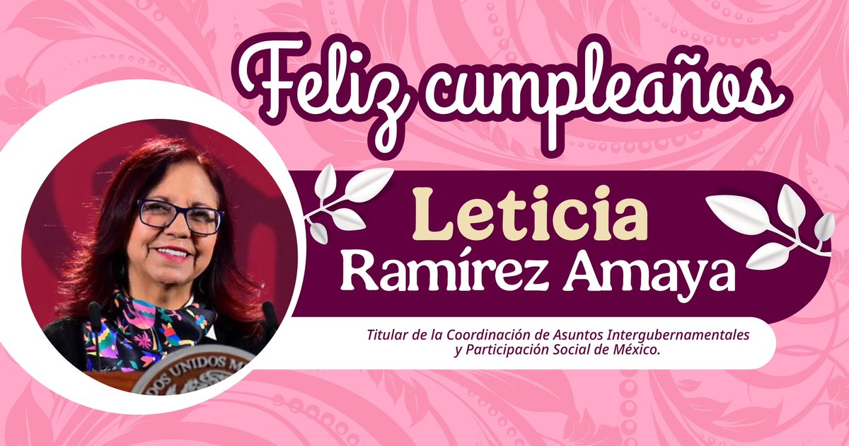 Rosa Icela Rodríguez Velázquez tweet media