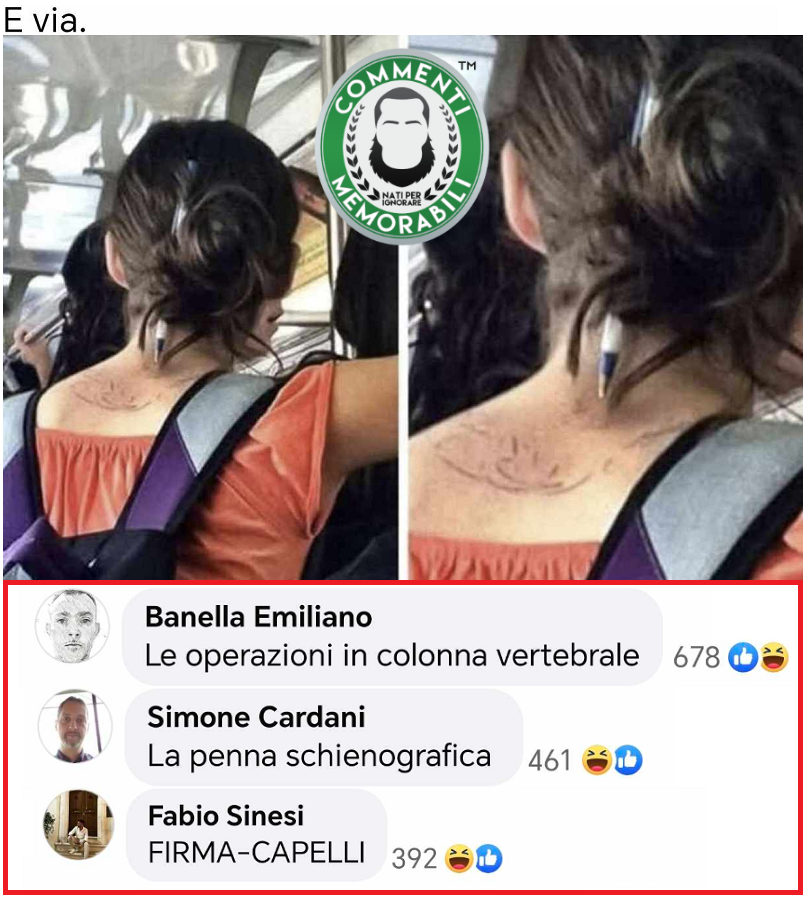 CM_Memorabili's tweet photo. E il tuo banco delle medie muto. #commentimemorabili #continuatevoi #fermacapelli https://t.co/3lLTghK5uW