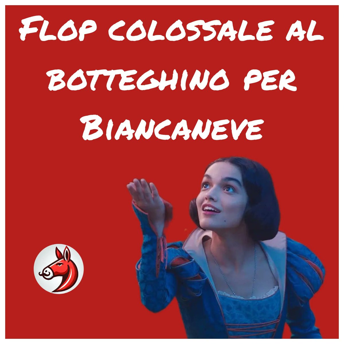 Disonestoignora's tweet photo. Spiaze.

#biancaneve #film #botteghino #cinema #woke https://t.co/VQgjqQCujg