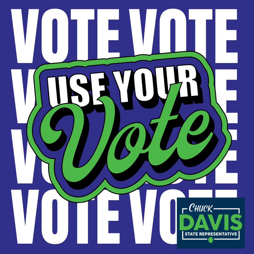 davisforhd35's tweet photo. Today’s the day, HD-35! Get out and VOTE for Chuck Davis in the special election! Your voice matters - let’s bring real change to our communities.

✅ Tag 5 friends and remind them to hit the polls today!

#ChuckForChange #HD35 #SpecialElection #VoteToday #TeamChuck #DavisForHD35 https://t.co/oYivVFrsx6