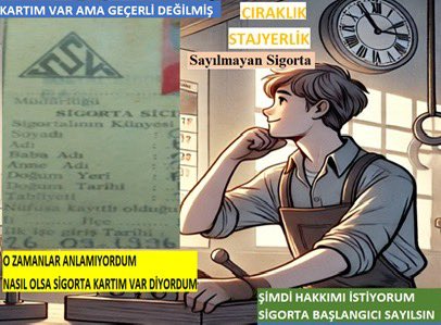 bdemircioglu's tweet photo. Staj ve Çıraklık Mağdurlarının Sessiz Çığlığı “Bir Ömür Çalış, Bir Gün Sayılmasın!”

Yüzbinlerce vatandaşımız, genç yaşlarda meslek hayatına ilk adımlarını atarken "stajyer" veya "çırak" sıfatı altında ağır iş koşullarıyla tanıştı. O dönemlerde sabahın erken saatlerinden akşamın geç saatlerine kadar çalışan bu insanlar, işin mutfağında piştiler, emek verdiler, üretim zincirinin ayrılmaz bir parçası oldular. Ancak ne yazık ki, bu emeklerinin karşılığını sosyal güvenlik açısından hiçbir şekilde alamadılar.
Sadece geçmiş yıllarda çırak, stajyer sıfatı ile çalışan yüzbinler değil bugün bile halen 2 milyona yakın SGK ya kayıtlı stajyer ve çırak bulunmaktadır. Artık bir daha bu sorunun yaşanmaması için tamamını kapsayacak stajyer ve çırakta geçirilen sürelerin Sigorta başlangıcı sayılması, primlerinin T.C. Millî Eğitim Bakanlığı bütçesinden karşılanması gereken bir uygulamanın acilen yapılması gerekmektedir. Tabi 18 yaş uygulamasının da stajyer ve çıraklar için düzenlemesi de unutulmamalıdır.
Staj ve çıraklık dönemlerinin sigorta başlangıcı olarak kabul edilmemesi, sadece hukuki bir eksiklik değil; aynı zamanda vicdani ve sosyal bir adaletsizliktir. Zira bu dönemlerde çalışan gençlerimiz, iş yerlerinin kurallarına tabiydiler, üretime doğrudan katkıda bulundular, kimi zaman iş kazalarına maruz kaldılar. Ancak buna rağmen emeklilik hesabında bu süreler yok sayıldı.
Bugün bu mağduriyetin giderilmesi, geçmişin emeğine saygı duymak ve sosyal adaleti sağlamak anlamına gelir. Emeklilik sistemimizde yapılacak düzenlemelerle, staj ve çıraklık başlangıçlarının sigorta girişi sayılması, sadece bir yasa değişikliği değil; aynı zamanda bu insanların haklarının teslimi olacaktır.
Devlet, vatandaşına “senin emeğini görüyorum, seni yok saymıyorum” demelidir. Çünkü bu insanlar sadece kendi gelecekleri için değil, bu ülkenin üretimi, sanayisi, kalkınması için de yıllarını verdi. Onların bu fedakârlığını görmezden gelmek; yalnızca bireysel değil, toplumsal vicdanı da yaralamaktadır.
Artık seslerini duyma zamanı gelmiştir. Talepleri yok sayılmamalı, bu konuda kalıcı ve hakkaniyetli bir adım atılmalıdır. Geç kalınmış bir adaletin bile, hiç olmamasından daha iyi olduğunu unutulmamalıdır.

#StajÇıraklıkSigortasıBaşlangıçOlsun 
#StajÇıraklıkSigortasıBaşlangıçOlacak
#MeseleStajÇırakMeslekLisesi 
#StajÇıraklıkÇözümYolunda