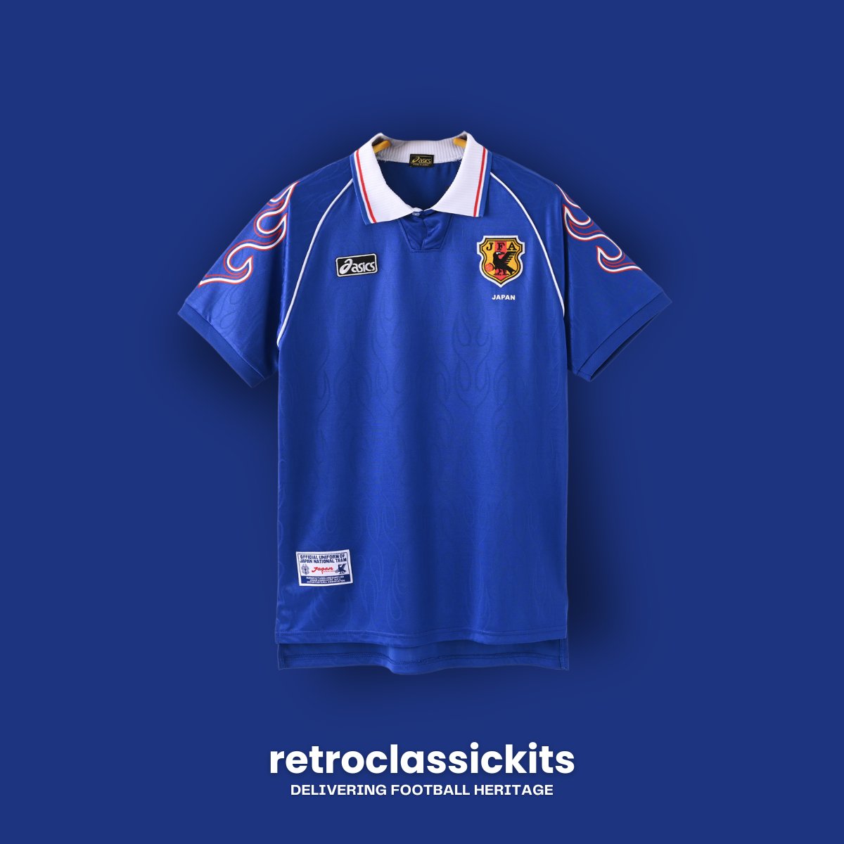 KitLegacy's tweet image. 1998 Japan Home Kit 🎴

Worn by famous ballers like Hidetoshi Nakata and Kazuyoshi Miura during the 98 World Cup in France, making it historical as Japan made their World Cup debut.

FREE Worldwide Shipping 📦
FREE Custom Name &amp;amp; Number Print 🖨

Limited Stock! LINK IN BIO 🔗