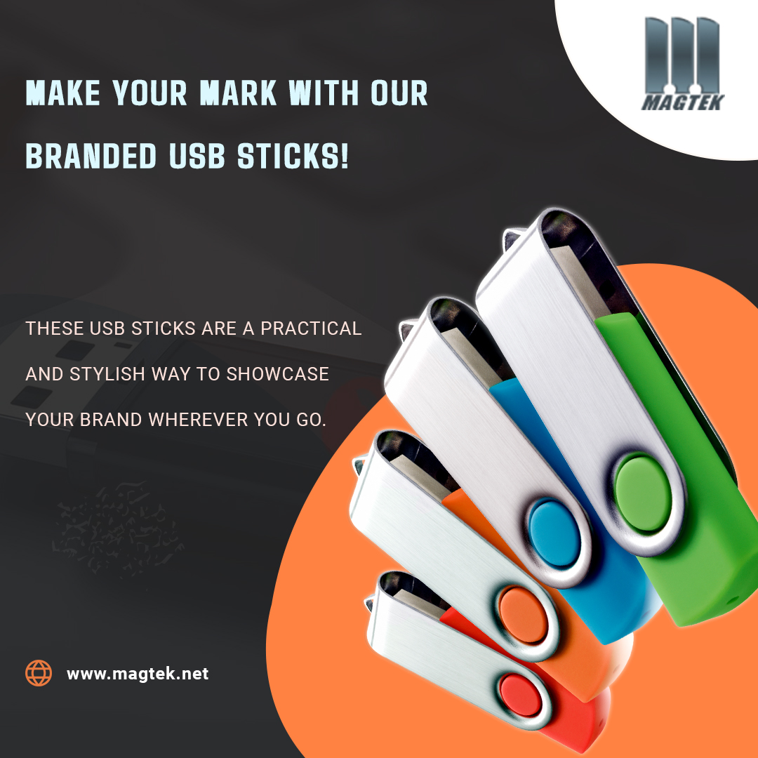 Elevate your brand presence with our custom USB sticks! Ready to make your mark? 💼✨ Click the link in our bio to explore our collection!

magtek.net/usb-products/

#Branding #USBSticks #MakeYourMark
