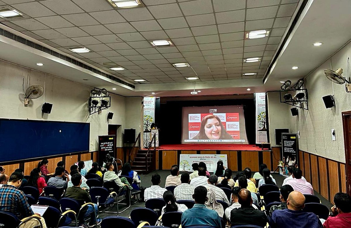 Asmita Satyarthi (@as_satyarthi) on Twitter photo Today, while speaking with our state teams, a colleague asked me: What’s the link between compassion and justice?
After a meaningful discussion, we arrived at this: Compassion is the force born from the deepest connection with others’ suffering which drives the fight for justice. Today, while speaking with our state teams, a colleague asked me: What’s the link between compassion and justice?
After a meaningful discussion, we arrived at this: Compassion is the force born from the deepest connection with others’ suffering which drives the fight for justice.