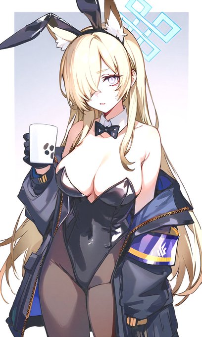 カンナ バニーガール
#ブルーアーカイブ 