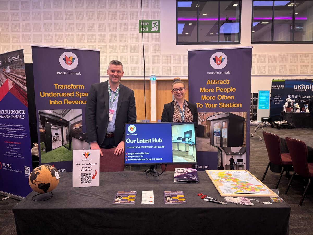 🚄 We're Live at RIA Innovation Conference 2025! 🎉

All set up at Stand 58! Excited and proud to be part of this event, ready to network and meet new faces in the rail industry. Come say hi and let's explore rail innovations together!

🚆 #RailInnovation2025 #RIAConference