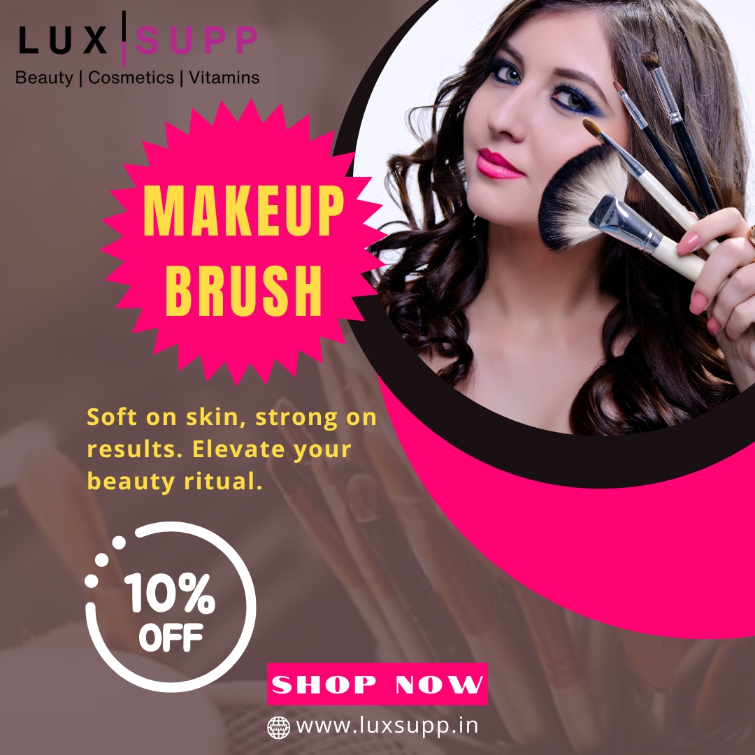 LuxsuppIndia's tweet photo. Achieve flawless finishes with the perfect tool.✨ Enjoy 10% OFF our premium makeup brush – designed for precision, performance, and effortless blending.
🖌️ Limited time only – elevate your beauty routine today.
#MakeupBrush #BeautyEssentials #MakeupSale #FlawlessFinish #Makeup https://t.co/d9QBTHkGeZ