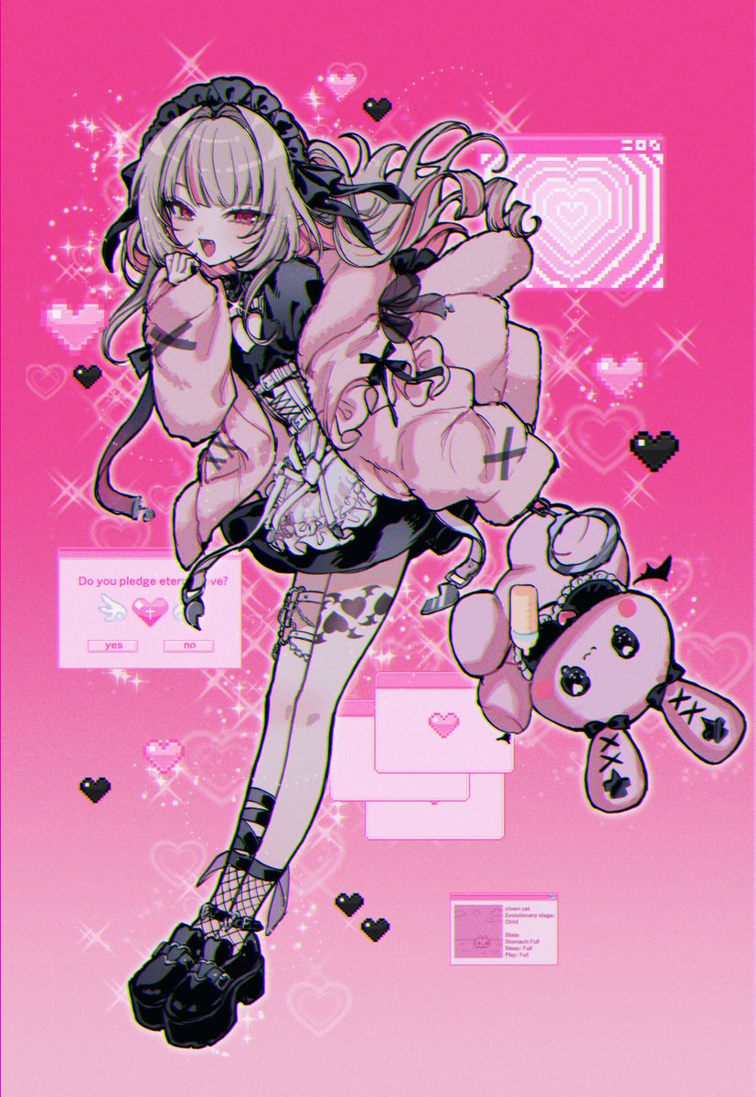 魔界ノりりむ 「#りりむとおえかき」|万歳寿大宴会のイラスト