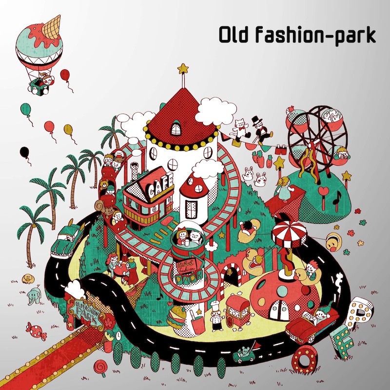ポップロックバンドのOld fashion-park、テーマパークのコンセプトを感じられるアルバム『Old fashion-park』リリース決定 - ニュース | Rooftop rooftop1976.com/news/2025/03/2…