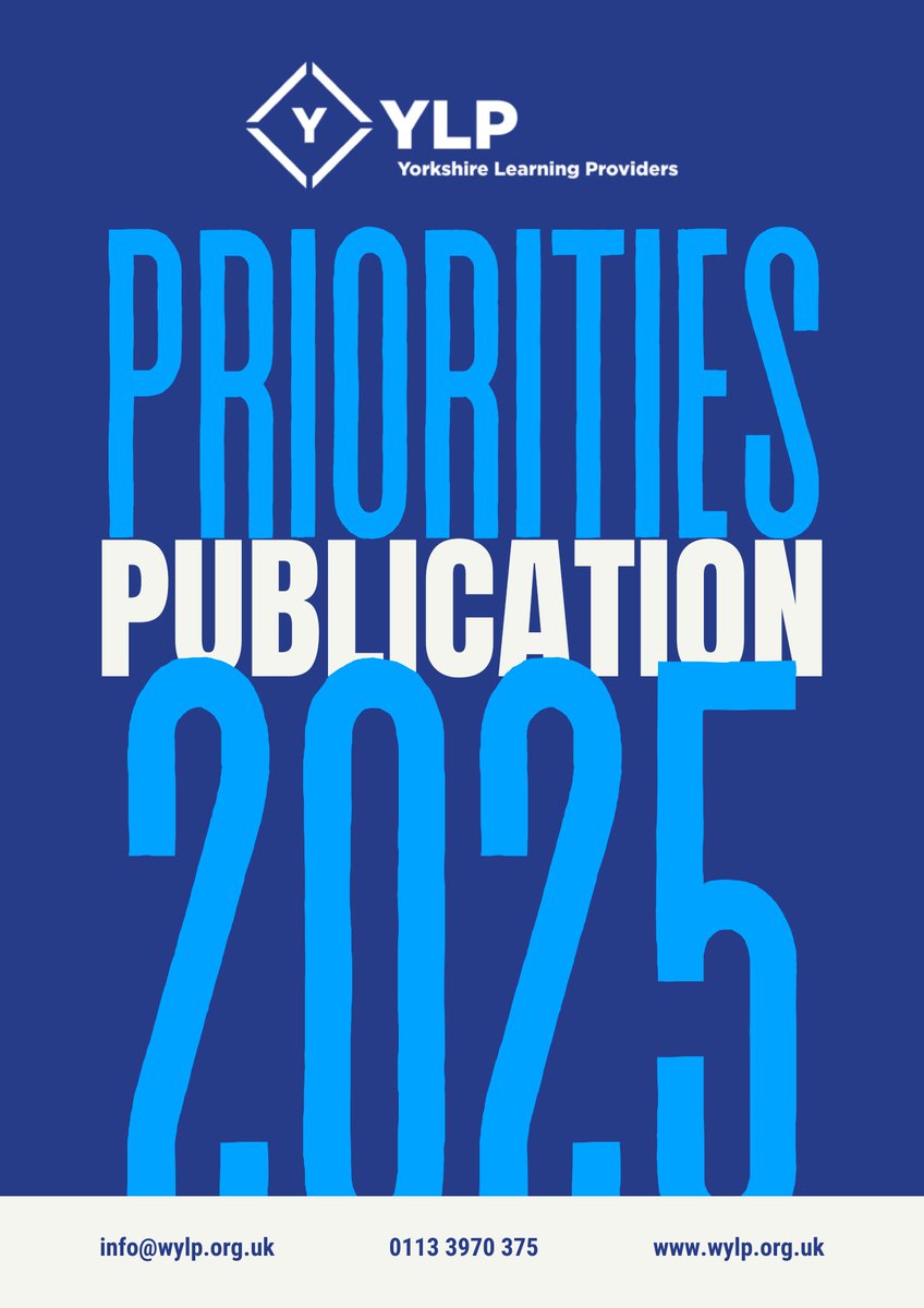 Just over a week until our YLP Priorities Publication launch webinar!📅
Over lunch on Friday 4th April, we unveil our 12 main priority areas for 2025! 
We have ensured that our YLP priorities align with those highlighted by all 4 Yorkshire CA regions. 
eventbrite.co.uk/e/129260517988…