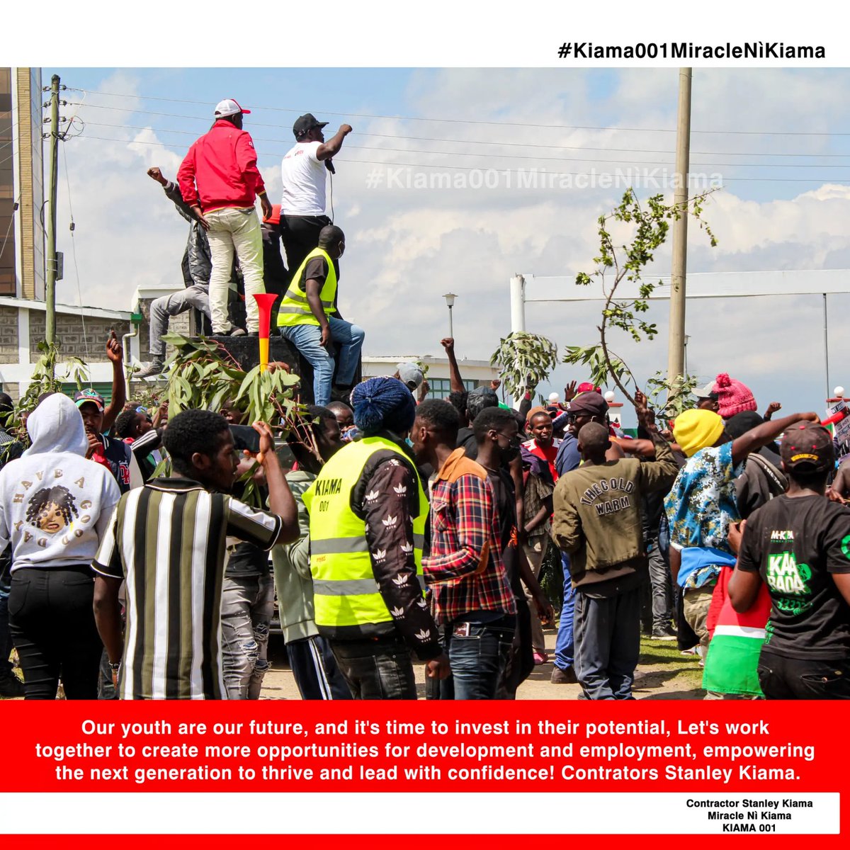 Stanowacabros1's tweet photo. New week, new opportunities! It’s time for our leaders to prioritize youth development and job creation. The future depends on the actions we take today! #EmpowerTheYouth #JobsForAll #DevelopmentNow #Kiama001 #MiracleNiKiama #Kiama https://t.co/cxHVb0tE6l