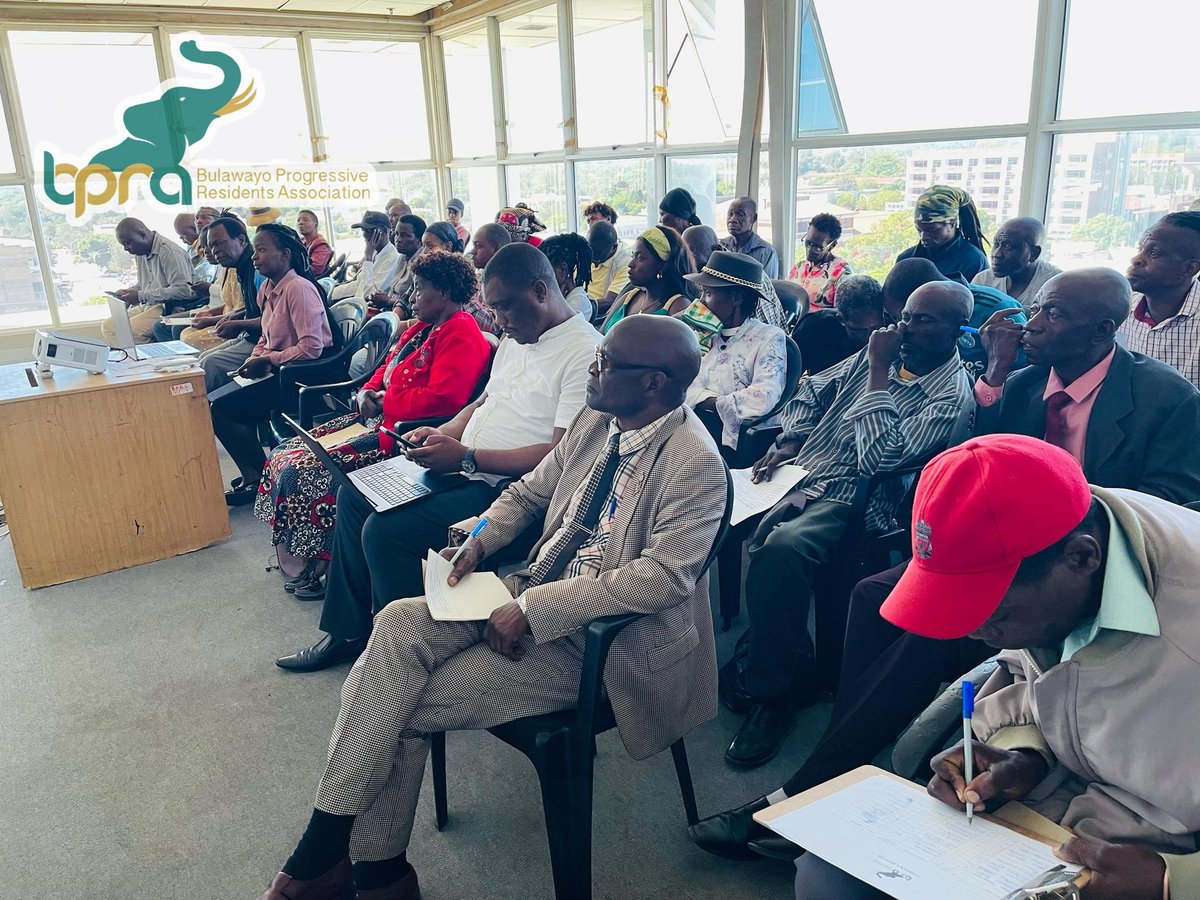 byopra's tweet photo. 🚨BPRA is committed to amplifying community voices on the water utility topic, and today we're joined by resident leaders from all 29 wards in Bulawayo.
#CommunityEngagement #WaterUtility
#Waterjustice
#Watermatters https://t.co/3ShwzruVMX