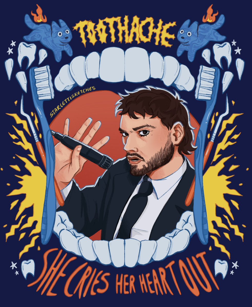 Starlettii's tweet image. Praying I get tour tickets 🙏 Good luck everyone!!
-
#jamesmarriottfanart #jamesmarriott #toothache