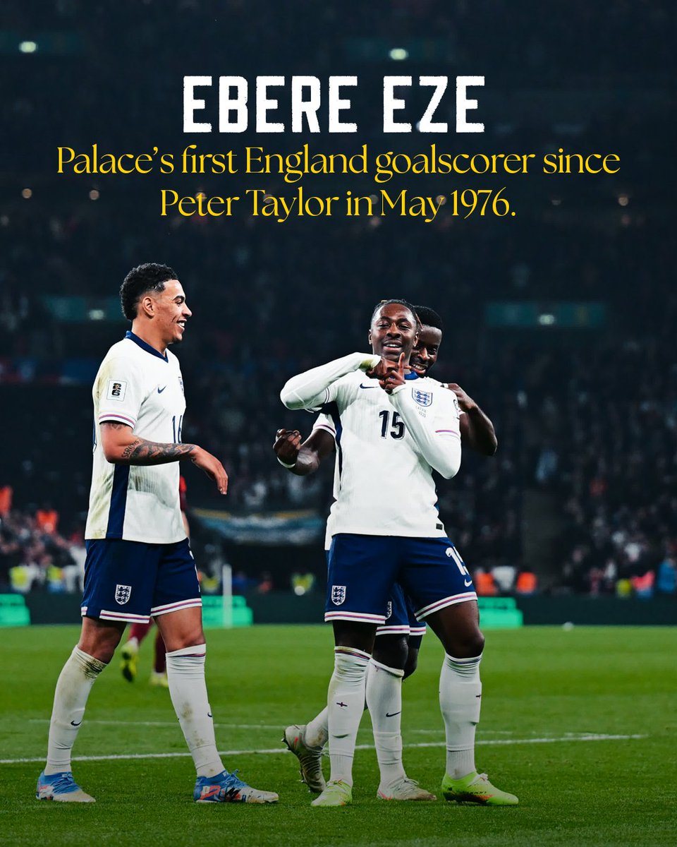 A special moment.

#CPFC // <a href="/England/">England</a>