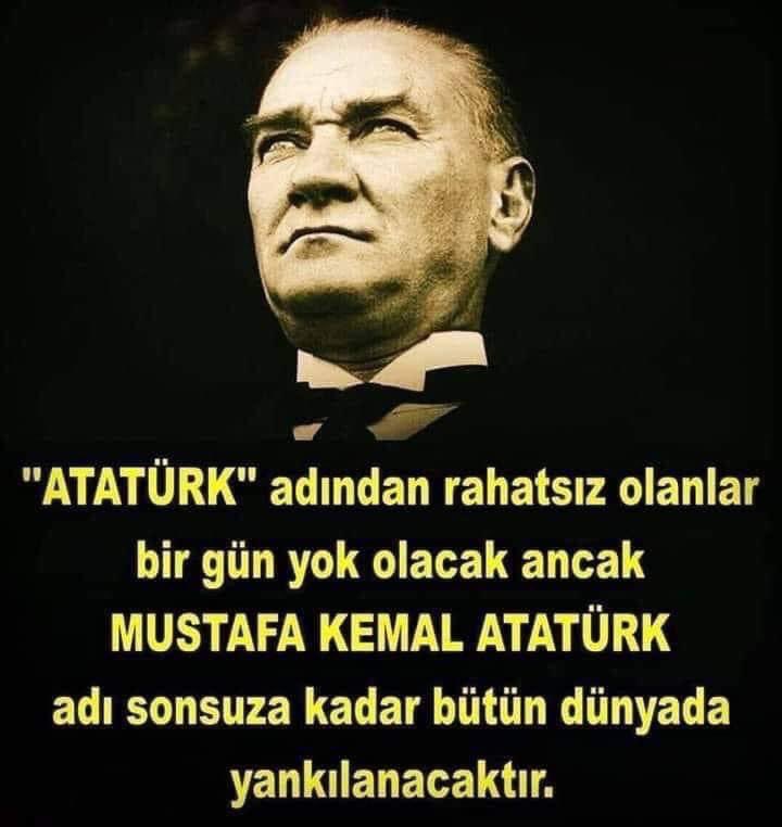 <a href="/Orsatramola/">Türker Ertürk</a> Ne Mutlu Türk’üm Diyene!🇹🇷🇹🇷 #MustafaKemalAtatürk