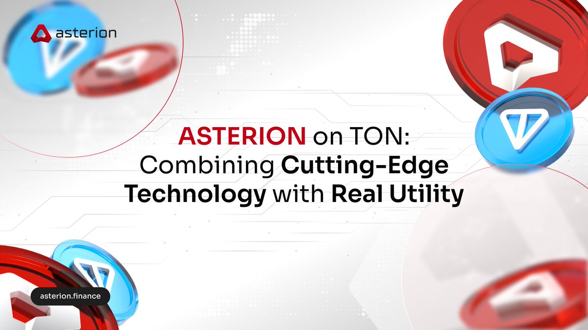 🚀 ASTERION on TON | Bridging Tech &amp; Real Utility
Bringing cutting-edge blockchain technology together with real-world assets for a seamless, scalable, and secure future.

🔹 Powering RWA on TON
🔹 High-Speed, Low-Cost Transactions
🔹 Unlocking New Possibilities

Join the