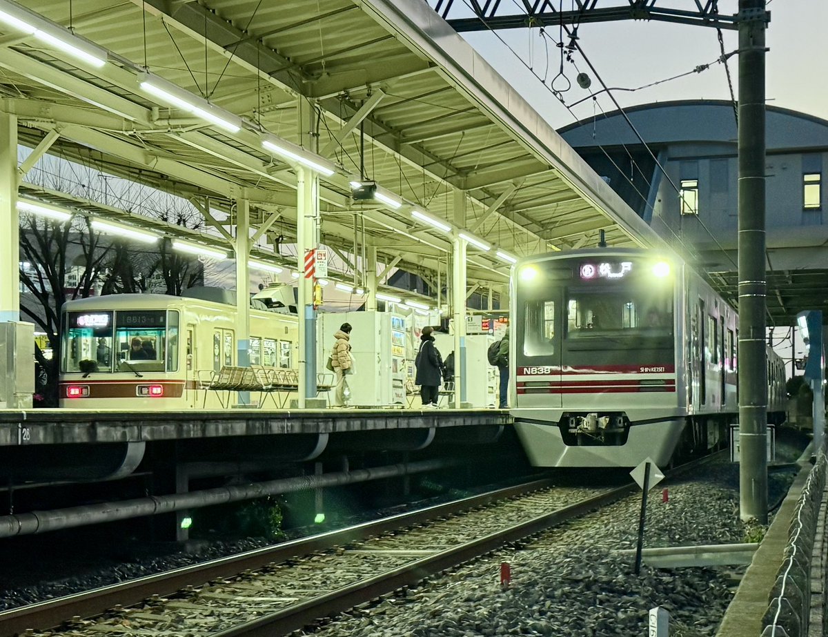 sky_hiro419's tweet photo. 新京成がある風景もあと少し…
薬園台駅にてリバイバルのコラボ✨
#新京成 #新京成電鉄 #ありがとう新京成 https://t.co/fOcijtmlvo