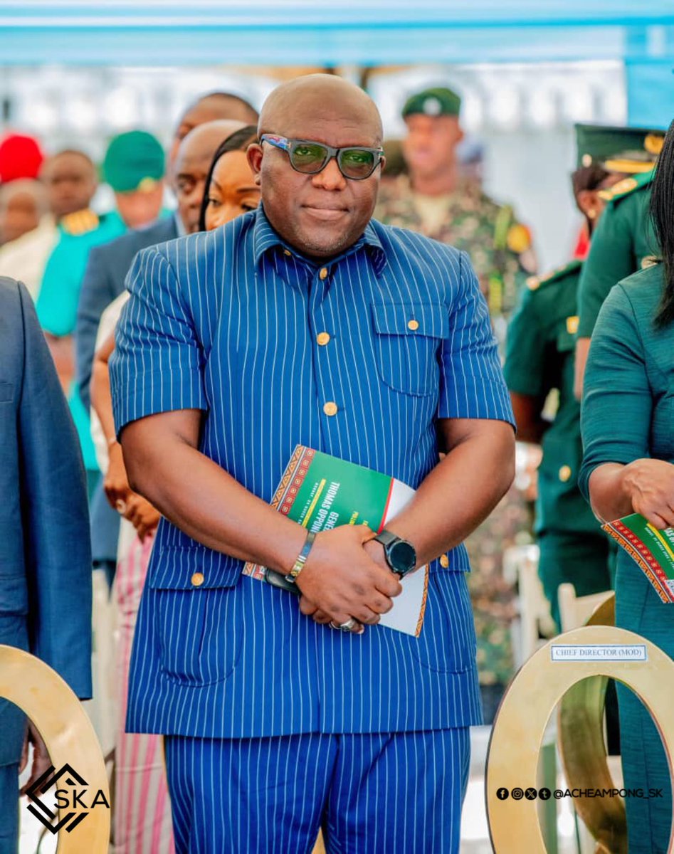 Yesterday at Burma Camp, I had the honor of joining colleagues, friends, and family at the farewell parade and pulling-out ceremony for General Thomas Oppong-Peprah, the outgoing Chief of the Defence Staff. It was a momentous occasion, celebrating his distinguished service and