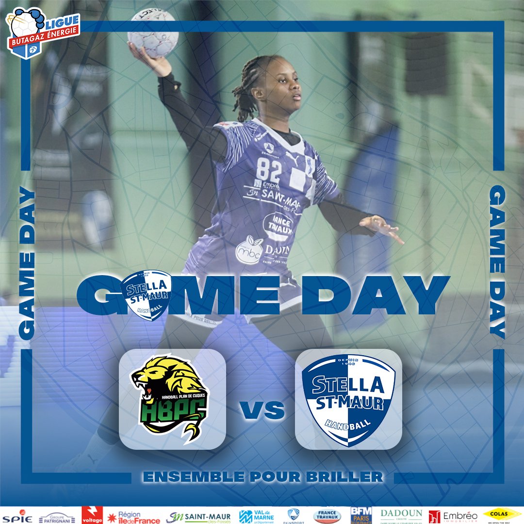 𝑮𝑨𝑴𝑬 𝑫𝑨𝒀 🥳

Direction le Sud ! 🚄

Report de la 15ème journée de la <a href="/LFH_Officiel/">LFH_Officiel</a> 

 🆚<a href="/HBPlandeCuques/">HBPC</a> 
🕤 20h00

#damierbleuetblanc #ensemblepourbriller #inspirante