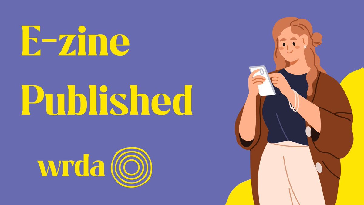 All the latest news from WRDA;

➡️ Upcoming events and training opportunities
➡️ Lobbying
➡️ Research
➡️ Health and Wellbeing

buff.ly/pdzyiIJ