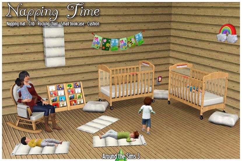 LiquidSims's tweet image. Napping Time Nursery by Sandy liquidsims.com/finds/napping-… #Finds