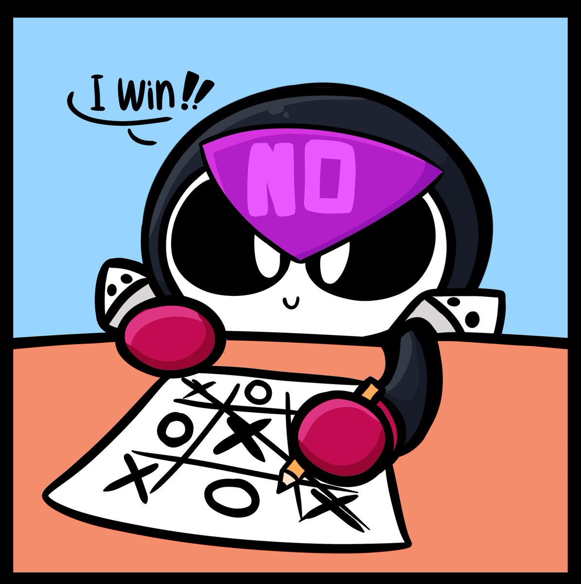 Alyssa_123ncncn's tweet photo. 別人:*自習課專心讀書*
我:跟小謎寶一起玩圈圈叉叉🥺💖
#BrawlStars #BrawlStarsArt #meepe https://t.co/r2SiJwmGzg