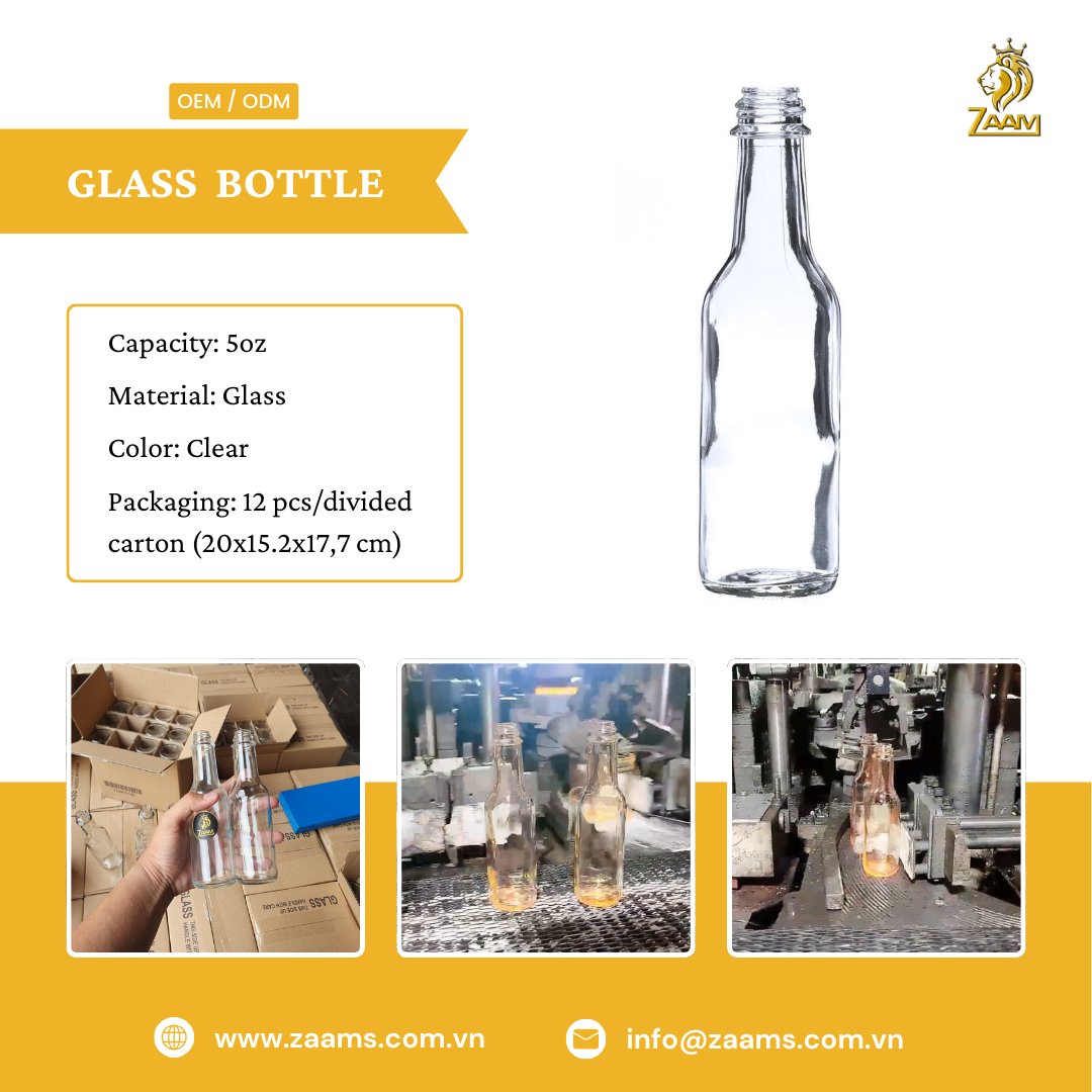 At Zaam International, we specialize in supplying custom glass packaging for various industries:
🔹 Cosmetics &amp; Skincare
🔹 Food &amp; Beverage
🔹 Pharmaceuticals &amp; Essential Oils 

Contact us today !

#zaam #packagingsolutions #essentialoilbottles #cosmeticpackaging