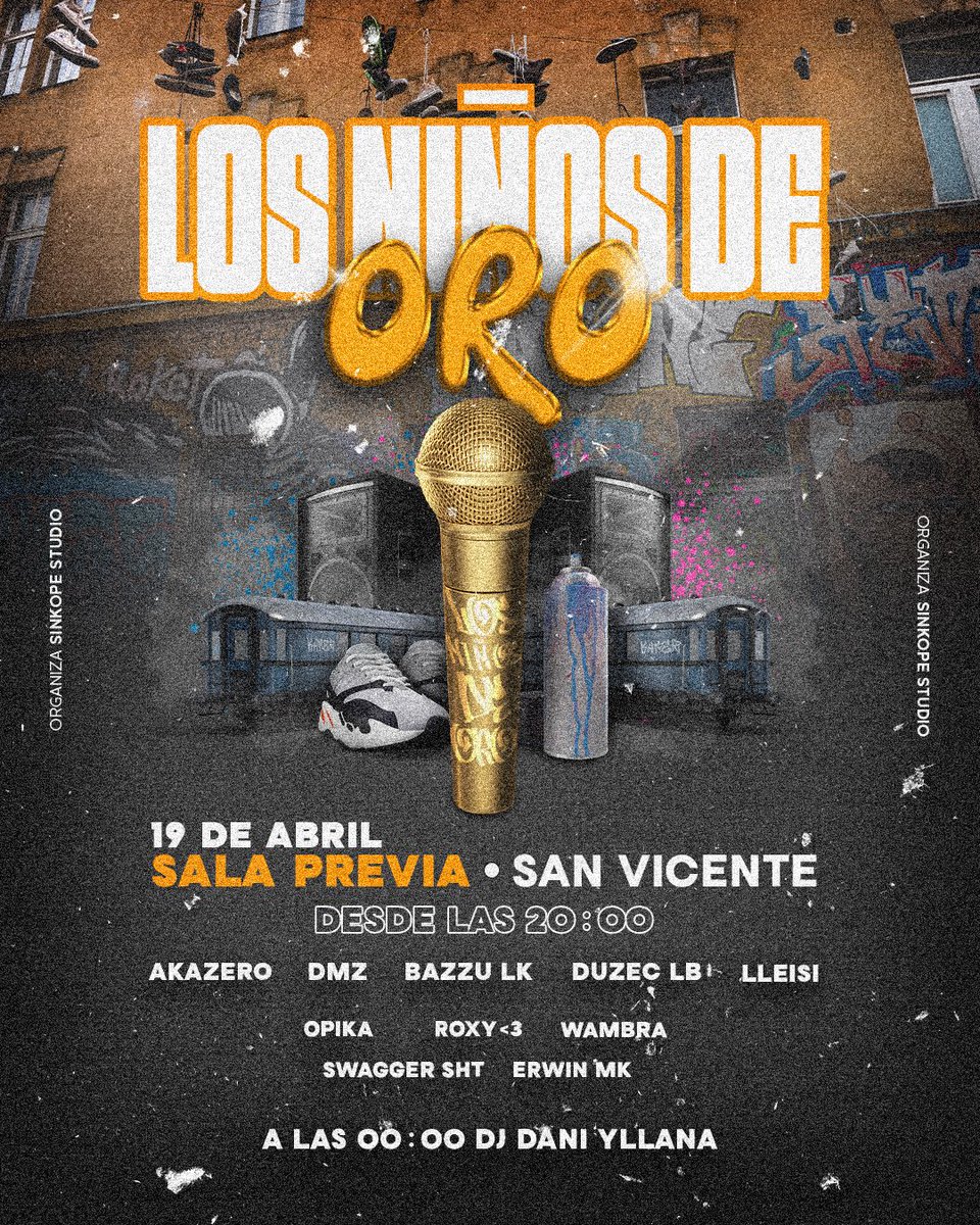 TOS PA LA PREVIA EL DIA 19 ENTRADAS AL MD