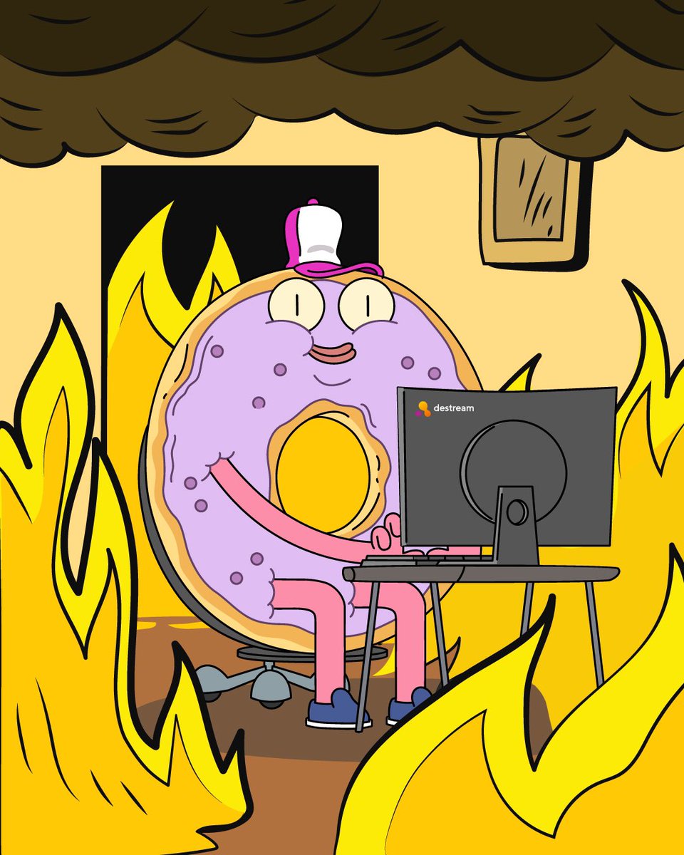 Spent 10 hours editing the perfect video.
1000 views. 

This is fine, I’m still delicious.