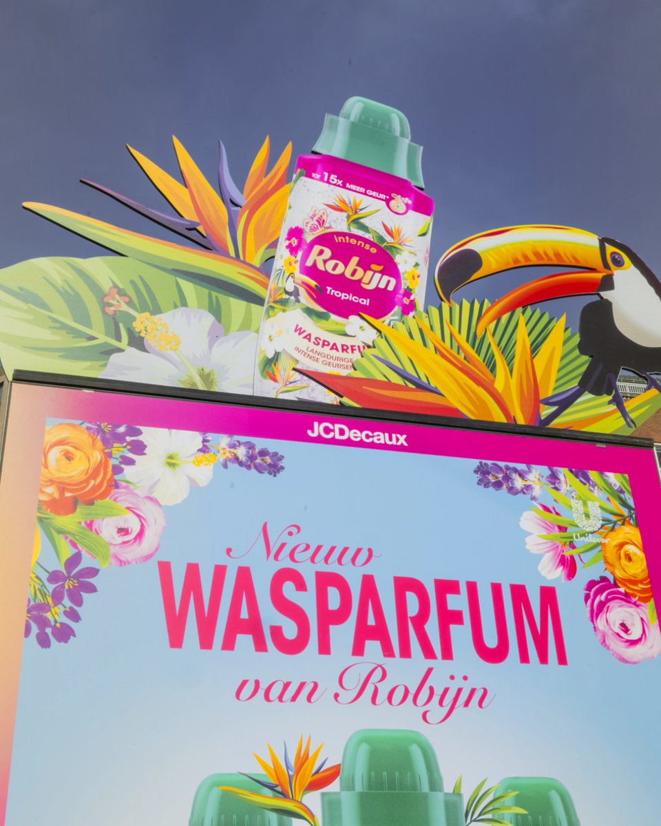 JCDecaux Global (@jcdecauxglobal) on Twitter photo JCDecaux brought a splash of the tropics to Amsterdam & The Hague with colorful Mupi Specials for ROBIJN’s new WASPARFUM.
People felt the freshness, embraced the sunshine, and enjoyed a tropical weekend! 🌴✨
Big Shout Out to @GroupMWorldwide <a href="/UnileverNL/">Unilever Nederland</a> <a href="/JCDecauxNL/">JCDecaux NL</a> JCDecaux brought a splash of the tropics to Amsterdam & The Hague with colorful Mupi Specials for ROBIJN’s new WASPARFUM.
People felt the freshness, embraced the sunshine, and enjoyed a tropical weekend! 🌴✨
Big Shout Out to @GroupMWorldwide <a href="/UnileverNL/">Unilever Nederland</a> <a href="/JCDecauxNL/">JCDecaux NL</a>